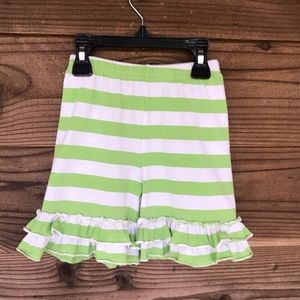 Adorable Essentials Double Ruffle Bottom Shorts 6T